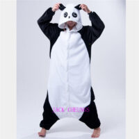 Gongfu Panda Kigurumi Onesies Adult Pajamas Set Women Animal One Piece Cosplay Homewear Jumpsuits Costume