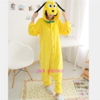 Dog Kigurumi Onesies Adult Pajamas Set Women Animal One Piece Cosplay Homewear Jumpsuits Costume