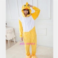 Duck Adult Kigurumi Onesies Pajamas Cartoon Animal Costume Unisex Halloween Anime Cosplay Party Dress