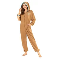 Christmas Gingerbread Kigurumi Onesies Pajamas Cosplay Adult Costumes Holiday Party Costumes