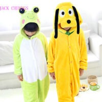 Kigurumi Anime Onesies Pajamas Cartoon Animal Costume Unisex Halloween Anime Cosplay Costume forg dog